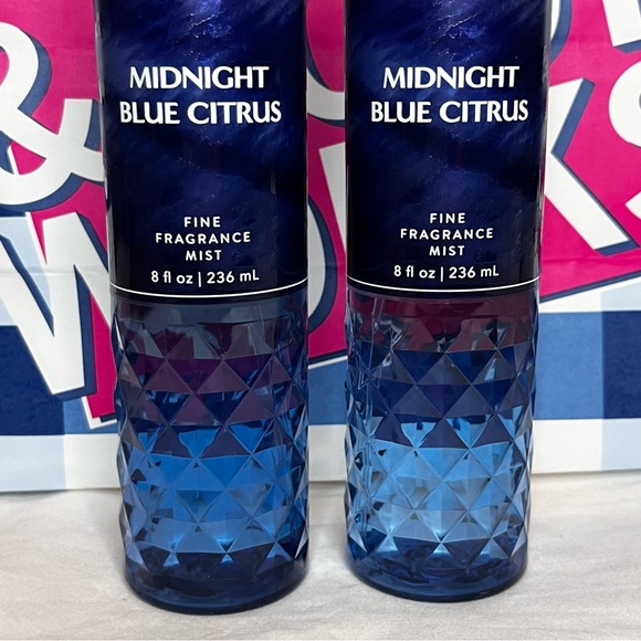Midnight Blue Citrus
Fine Fragrance Mist (set of 2) NEW Bath & Body Works - Picture 2 of 6